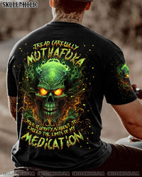 TREAD CAREFULLY MUTHAFUKA SKULL MONSTER ALL OVER PRINT - TLNT090524