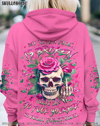 MY GIVE A F ROSE SKULL ALL OVER PRINT - YHLT1104243