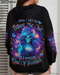 DON'T TRY TO FIGURE ME OUT ALL OVER PRINT - YHLT2401241