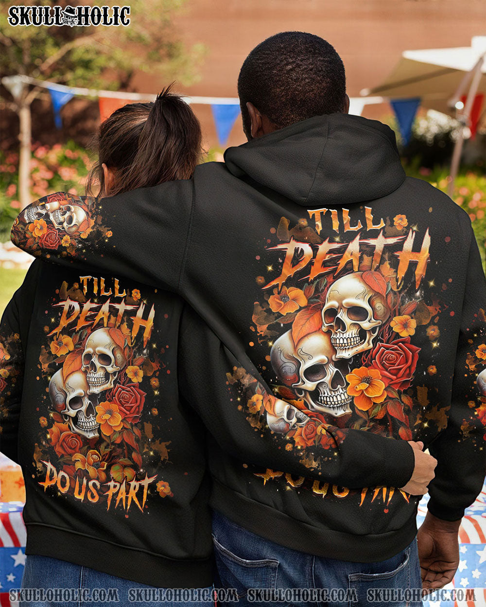 TILL DEATH DO US PART COUPLE ALL OVER PRINT - YHHN0601251