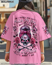 OH I PISS YOU OFF SKULL MESSY BUN ALL OVER PRINT - TLNT0904251