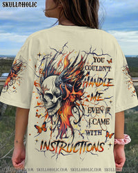 YOU COULDN'T HANDLE ME SKULL ALL OVER PRINT - YHHG0404253