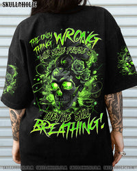THEY'RE STILL BREATHING SKULL ALL OVER PRINT - TYQY0103242