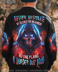 NEVER MISTAKE MY SILENCE REAPER ALL OVER PRINT - TLNZ0910233