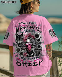 YOUR FIRST MISTAKE WOLF LADY ALL OVER PRINT  - TLTW1903254