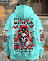 TO THAT B WITH MY NAME IN HER MOUTH MESSY BUN ALL OVER PRINT  - TLNT1702253