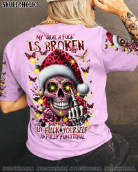 MY GIVE A F SUGAR SKULL CHRISTMAS ALL OVER PRINT - TLNT2610232