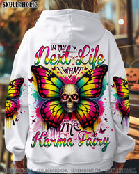 KARMA FAIRY SKULL SKULL BUTTERFLY ALL OVER PRINT - TLNO0411241