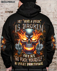 MY GIVE A F SKULL ALL OVER PRINT - YHLN1602243