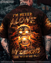 I'M NEVER ALONE SKULL DEMON ALL OVER PRINT - YHLN1906243