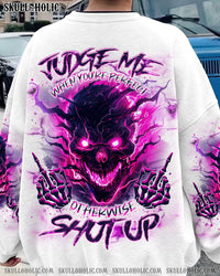 JUDGE ME WHEN MADLY SKULL ALL OVER PRINT - TLNT2503242