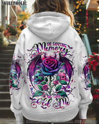 IN LOVING MEMORY OF THE OLD ME  SKULL ROSE WINGS ALL OVER PRINT - TLNT2210244