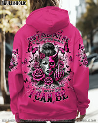 HOW HEARTLESS I CAN BE SKULL LADY ALL OVER PRINT - TLTW2202251