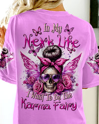 KARMA FAIRY MESSY BUN ALL OVER PRINT - TYHI1305243