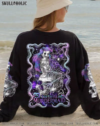 THE LITTLE MURDERMAID SKULL HALLOWEEN ALL OVER PRINT - TLNZ0509232