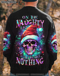 ON THE NAUGHTY LIST SKULL CHRISTMAS ALL OVER PRINT - TLNZ0709233