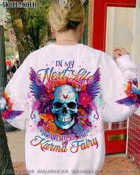 KARMA FAIRY SKULL ALL OVER PRINT - TLNO0410233