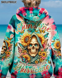 SHE IS SUNSHINE SUNFLOWER REAPER TIE DYE ALL OVER PRINT - TLNO2802241