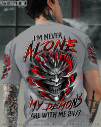 I'M NEVER ALONE SKULL DEMON ALL OVER PRINT - YHLN3005233