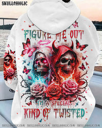 DON'T TRY TO FIGURE ME OUT SKULL ALL OVER PRINT - TLPQ1503244