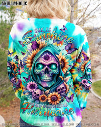 SHE IS SUNSHINE REAPER SUNFLOWER TIE DYE ALL OVER PRINT - TLTR2401243