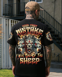 YOUR FIRST MISTAKE SKULL WOLF ALL OVER PRINT - TYTD0805251