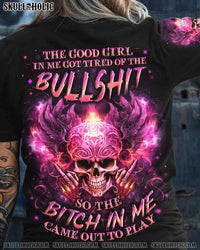 THE GOOD GIRL IN ME GOT TIRED SKULL ALL OVER PRINT - YHLN2610234