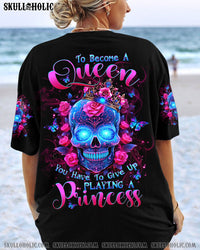 TO BECOME A QUEEN SKULL ALL OVER PRINT - TLTW1110231