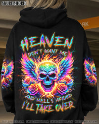 HEAVEN DON'T WANT ME ALL OVER PRINT - YHDU2901242