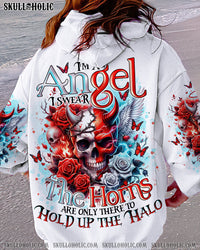 I AM AN ANGEL I SWEAR SKULL ALL OVER PRINT- TLNO2103241