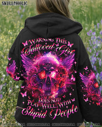 WARNING THIS TATTOOED GIRL ALL OVER PRINT - TLNO0703241
