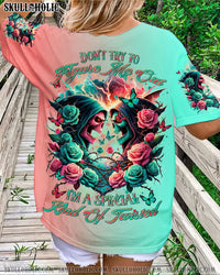 DON'T TRY TO FIGURE ME OUT SKULL ALL OVER PRINT - TLTR1501241