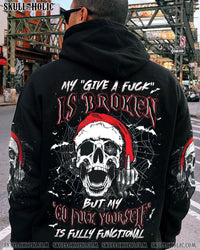 MY GIVE A F SKULL CHRISTMAS ALL OVER PRINT - YHLN0809231