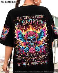 MY GIVE A F IS BROKEN ALL OVER PRINT - YHKD1502243