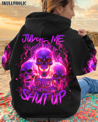 JUDGE ME WHEN 3 SKULLS ALL OVER PRINT - TLNO0310234