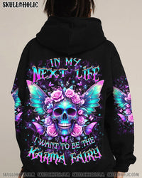 KARMA FAIRY SKULL WINGS ALL OVER PRINT - YHKD2802241