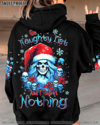 ON THE NAUGHTY LIST SKULL CHRISTMAS ALL OVER PRINT - TLTW0910231