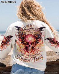 KARMA FAIRY SKULL WINGS ALL OVER PRINT - TLNO0710232