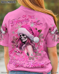 ON THE NAUGHTY LIST SKULL CHRISTMAS ALL OVER PRINT - YHHG0210232