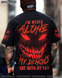 I'M NEVER ALONE SKULL DEMON ALL OVER PRINT - YHLN1409232