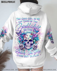 THE GOOD GIRL IN ME SKULL ALL OVER PRINT - YHKD0112231