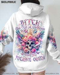 I'M THE F QUEEN SKULL ALL OVER PRINT - YHKD1903243