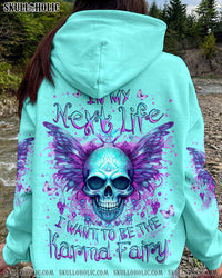 KARMA FAIRY SKULL ALL OVER PRINT - YHLN3010233