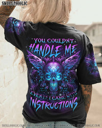 YOU COULDN'T HANDLE ME SKULL WINGS ALL OVER PRINT - YHLN0310231
