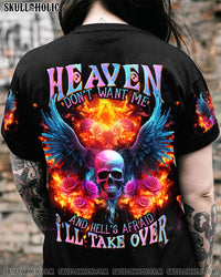 HEAVEN DON'T WANT ME FIRE WINGS SKULL ALL OVER PRINT - TLNT1810232
