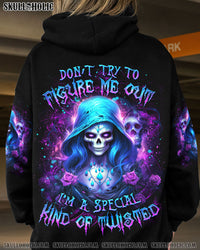DON'T TRY TO FIGURE ME OUT ALL OVER PRINT - YHDU0812231