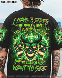 I HAVE 3 SIDES 3 SKULLS ALL OVER PRINT - YHHN1803243