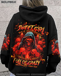 I AM A SWEET GIRL BUT IF YOU PISS ME OFF REAPER ROSE ALL OVER PRINT - TLTW0901242