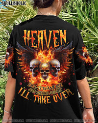 HEAVEN DON'T WANT ME SKULL WINGS ALL OVER PRINT - TLNO1810232