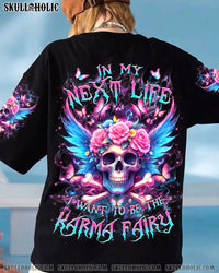 KARMA FAIRY SKULL ALL OVER PRINT - YHKD0703244
